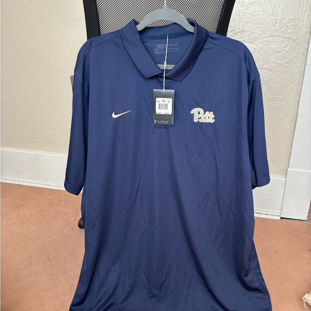 Nike Golf Men's Blue Pitt Polo Shirt